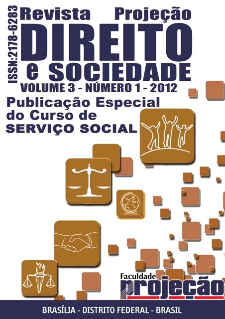 					Visualizar v. 3 n. 1 (2012): V. 3, Nº 1: EDIÇÃO ESPECIAL DO CURSO DE SERVIÇO SOCIAL
				