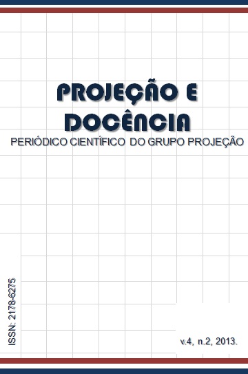 Periódico Científico Projeção e Docência. v.4, n.2, 2013.